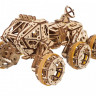 Механічний 3D пазл-конструктор UGears Пілотований марсохід Дерев'яний 562 деталей (70206)