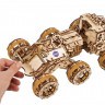 Механічний 3D пазл-конструктор UGears Пілотований марсохід Дерев'яний 562 деталей (70206)