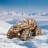 Механічний 3D пазл-конструктор UGears Гусеничний позашляховик Дерев'яний 423 деталей (70204)