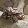 Механічний 3D пазл-конструктор UGears Гусеничний позашляховик Дерев'яний 423 деталей (70204)