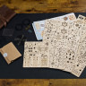 Механічний 3D пазл-конструктор UGears Трицикл UGR-S Дерев'яний 467 деталей (70216)