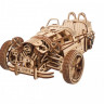 Механічний 3D пазл-конструктор UGears Трицикл UGR-S Дерев'яний 467 деталей (70216)
