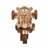 Механічний 3D пазл-конструктор UGears Трицикл UGR-S Дерев'яний 467 деталей (70216)