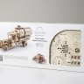 Механічний 3D пазл-конструктор UGears Вантажівка "Автоцистерна" Дерев'яний 594 деталей (70021)