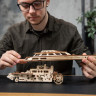 Механічний 3D пазл-конструктор UGears Яхта Сереніті Дерев'яний 365 деталей (70224)