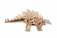 Механічний 3D пазл-конструктор UGears Стегозавр Дерев'яний 305 деталей (70222)
