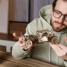 Механічний 3D пазл-конструктор UGears Хот Род Люта миша Дерев'яний 207 деталей (70192)