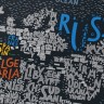 Скретч карта світу 1DEA.me Travel Map LETTERS World ENG 80*60 см (LW)