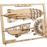 Механічний 2.5D пазл-конструктор UGears Цепелін Дерев'яний 49 деталей (70208)
