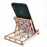 Вудик Підставка для гаджетів Wood Trick (16 деталей) - механічний 3д пазл