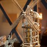 Механічний 3D пазл-конструктор UGears Башта-Млин Дерев'яний 585 деталей (70055)