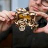 Механічний 3D пазл-конструктор UGears Стімпанк Субмарина Дерев'яний 200 деталей (70229)