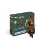 3D пазл-конструктор Cartonic 3D Puzzle Scooter Скутер Картонний (CARTSCOO)