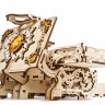 Механічний 3D пазл-конструктор UGears Бурштинова скринька Дерев'яний 189 деталей (70090)