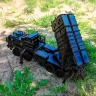 Механічний 3D пазл-конструктор 3DBRT ЗРК Патріот Дерев'яний кольоровий 460 деталей (021199)