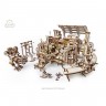 Механічний 3D пазл-конструктор UGears Фабрика роботів Дерев'яний 598 деталей (70039)