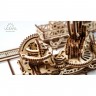 Механічний 3D пазл-конструктор UGears Маніпулятор на рейках Дерев'яний 356 деталей (70032)