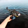 Механічний 3D пазл-конструктор 3DBRT Військовий вертоліт Sea King Дерев'яний кольоровий 235 деталей (040999)
