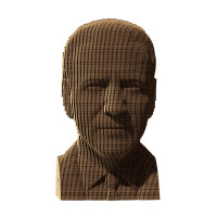 3D пазл-конструктор Cartonic 3D Puzzle Joe B Байден Картонний (CARTMBDN)