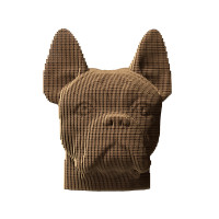 3D пазл-конструктор Cartonic 3D Puzzle Bulldog Бульдог Картонний (CARTMBDG)