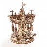Механічний 3D пазл-конструктор UGears Карусель Дерев'яний 305 деталей (70129)