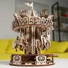 Механічний 3D пазл-конструктор UGears Карусель Дерев'яний 305 деталей (70129)