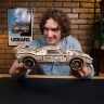 Механічний 3D пазл-конструктор UGears Спорткар UGT-24 Дерев'яний 970 деталей (70267)
