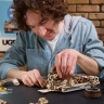 Механічний 3D пазл-конструктор UGears Спорткар UGT-24 Дерев'яний 970 деталей (70267)