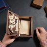 Механічний 3D пазл-конструктор UGears Книга Секретів Дерев'яний 263 деталей (70265)