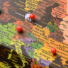 Обємний 3D Pin Глобус My Gift My Pin Chocolate Map Globe ENG