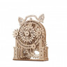 Механічний 3D пазл-конструктор UGears Вінтажний будильничок Дерев'яний 43 деталей (70163)