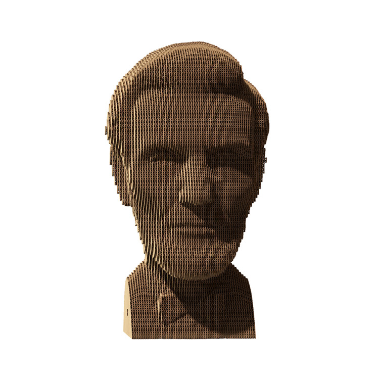 3D пазл-конструктор Cartonic 3D Puzzle Lincoln Авраам Лінкольн Картонний (CARTMLNC)