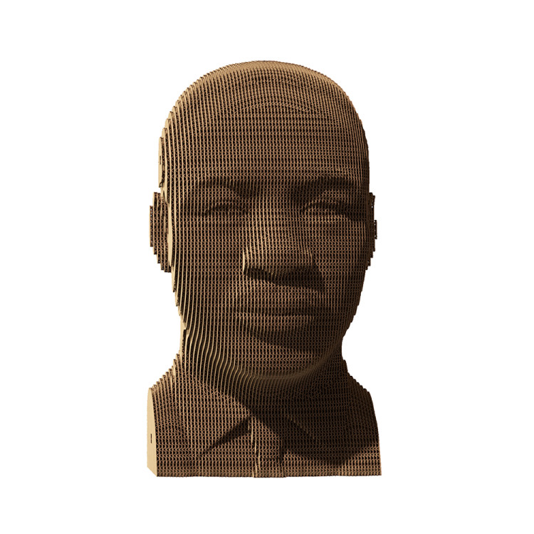 3D пазл-конструктор Cartonic 3D Puzzle MLK Мартін Лютер Кінг Картонний (CARTMMLK)