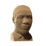 3D пазл-конструктор Cartonic 3D Puzzle MLK Мартін Лютер Кінг Картонний (CARTMMLK)