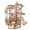 Механічний 3D пазл-конструктор UGears Марбл-траса Спіральний підйомник Дерев'яний 266 деталей (70177)
