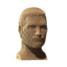 3D пазл-конструктор Cartonic 3D Puzzle Freddie Фредді Мерк'юрі Картонний (CARTMFRM)