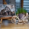 Механічний 3D пазл-конструктор UGears Голландський велосипед Дерев'яний 75 деталей (70251)