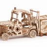Навантажувач із скарбничкою Wood Trick (385 деталей) - механічний 3д пазл
