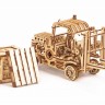 Навантажувач із скарбничкою Wood Trick (385 деталей) - механічний 3д пазл