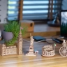  Механічний 3D пазл-конструктор UGears Біг-Бен Дерев'яний 63 деталей (70250)