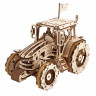 Механічний 3D пазл-конструктор UGears Трактор перемагає Дерев'яний 272 деталей (70184)