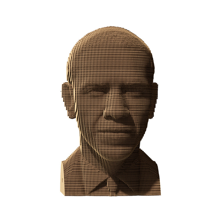 3D пазл-конструктор Cartonic 3D Puzzle Barack Обама Картонний (CARTMOBM)