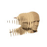 3D пазл-конструктор Cartonic 3D Puzzle Barack Обама Картонний (CARTMOBM)