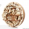 Механічний 3D пазл-конструктор UGears Моноколесо Дерев'яний 300 деталей (70080)