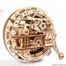 Механічний 3D пазл-конструктор UGears Моноколесо Дерев'яний 300 деталей (70080)