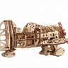 Механічний 3D пазл-конструктор UGears Літак Скажений Шершень Дерев'яний 354 деталей (70183)