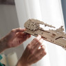 Механічний 3D пазл-конструктор UGears Місія Нептун Дерев'яний 44 деталей (70180)