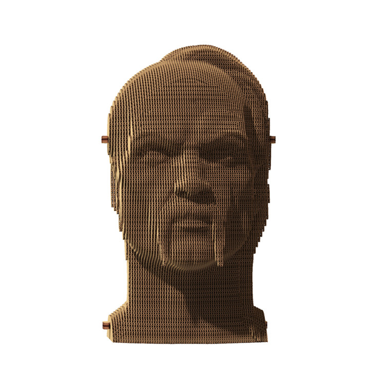 3D пазл-конструктор Cartonic 3D Puzzle Cossack Warrior Козак Картонний (CARTCOSS)