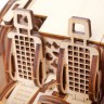 Механічний 3D пазл-конструктор UGears Родстер VM-01 Дерев'яний 437 деталей (70052)