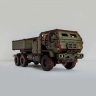 Механічний 3D пазл-конструктор 3DBRT Хаймарс Дерев'яний кольоровий 308 деталей (020899)